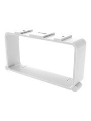 Cùm treo ống chữ nhật Nhựa PVC + khóa cài giữ ống LRDH