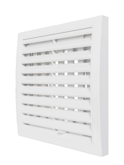 Cửa gió Nhựa NGOÀI TRỜI - điều chỉnh lưu lượng + cổ gắn ống RRP-F