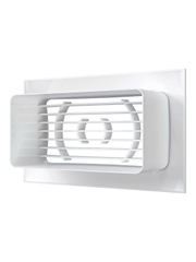 Cửa gió NHỰA có cổ gắn ống (chữ nhật) RSF