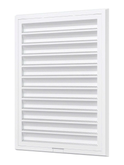 Cửa gió Nhựa + lưới chắn côn trùng RZN