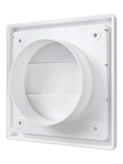 Cửa chớp tự động nhựa NGOÀI TRỜI có cổ gắn ống K-F