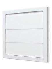 Cửa chớp tự động nhựa NGOÀI TRỜI có cổ gắn ống K-F