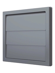 Cửa chớp tự động nhựa NGOÀI TRỜI có cổ gắn ống K-F