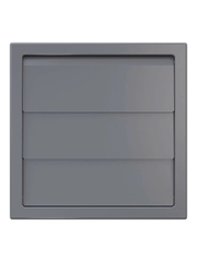 Cửa chớp tự động nhựa NGOÀI TRỜI có cổ gắn ống K-F