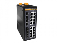 Industrial 4*GE SFP + 2*100M FX + 16*10/100M TX (OPT-IES1022 series)