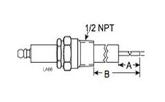 Eclipse 18193 Adjustable Spark Ignitor or Flame Rod, 1/2