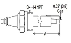 Eclipse 13499-1 Spark Ignitor, 3/4