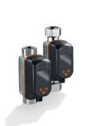 Vortex flow meters with display