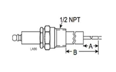 Eclipse 18193-1 Adjustable Spark Ignitor or Flame Rod, 1/2