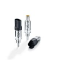 Compact temperature transmitters for mobile machines