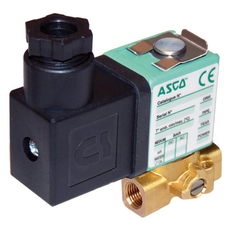 VAN ĐIỆN TỪ ASCO 256, SERIES 256, G1/8, NC, DN1.2, Brass Body