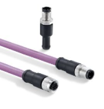 Connection cables with socket for PROFIBUS