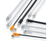 Connection cables with socket for energy supply for field modules