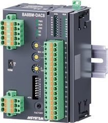 BA8BM-DAC8 DISCRETE INPUT & RELAY OUTPUT MODULE, 4 points each (BACnet MS/TP)