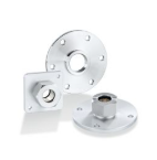 Flange plates for level sensors