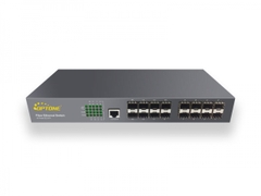 16-ports Full Gigabit L2 Unmanaged Fiber Switch (OPT-6016)