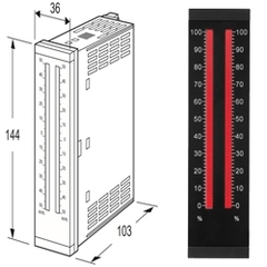 48NAT BARGRAPH INDICATING ALARM