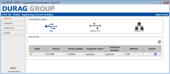 D-ESI 100 Service- and parameterisation software