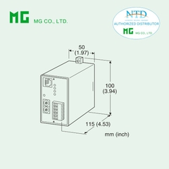 MÔ-ĐUN ANALOG I/O T-LINK 61F CỦA MG (M-SYSTEM)