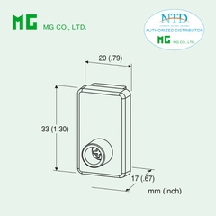 Nắp che đế cắm P-M2 (Mini-M series) của MG