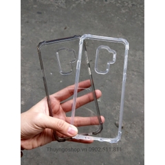 Ốp chống sốc lưng trong viền nhựa dẻo Samsung S9plus