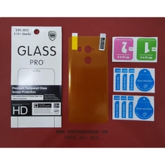 Dán dẻo trong suốt full mặt lưng HTC U11 Plus ( mặt sau )