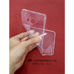 Ốp silicon trong suốt HTC U11 Plus