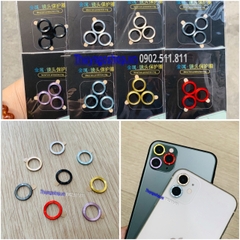 Iphone 11/11pro/11pro max - Dán kim loại chống trầy viền camera