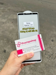 Kính cường lực full màn hình Sony Xperia 1 IV keo 100% toàn màn hình, cảm ứng nhạy 100%