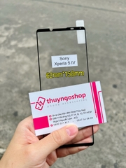 Kính cường lực full màn hình Sony Xperia 5 IV keo 100% toàn màn hình, cảm ứng nhạy 100%