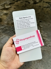Kính cường lực trong suốt full màn hình Sony Xperia 1 VI