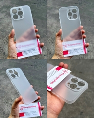 Ốp lưng nhám siêu mỏng full camera iPhone 16 Pro Max