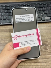 Kính cường lực chống nhìn trộm full màn hình iPhone 16 Plus