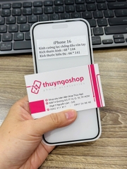 [Mờ chống vân tay] Kính cường lực full màn hình iPhone 16