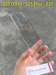Ốp cứng siêu trong suốt chống ố vàng (ốp mỏng) Samsung S25