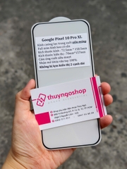 Kính cường lực siêu mỏng full màn hình Google Pixel 10 Pro XL keo 100% toàn màn hình