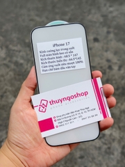 [Trong suốt] Kính cường lực full màn hình iPhone 17