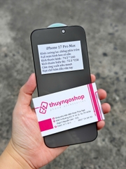 Kính cường lực chống nhìn trộm full màn hình iPhone 17 Pro Max
