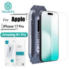 Kính cường lực NILLKIN H+ Pro iPhone 17 Pro (không viền đen) kèm khung dán