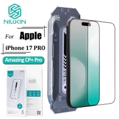 Kính cường lực NILLKIN CP+ Pro iPhone 17 Pro  (viền đen mỏng) kèm khung dán
