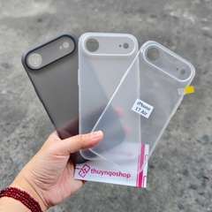 Ốp lưng nhám siêu mỏng full camera iPhone 17 Air