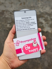 Kính cường lực mờ chống vân tay Samsung S26