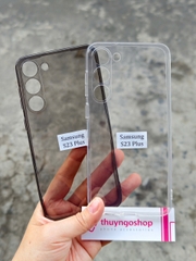 Ốp lưng silicon siêu dẻo (loại mỏng) Samsung S23 Plus