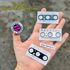 Dán bảo vệ chống trầy camera Sony Xperia 1 V