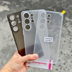 Ốp lưng nhám siêu mỏng full camera Samsung S26 Ultra