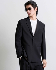 Kai Back-Vent Buttoned Jacket