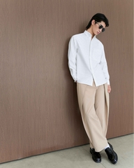 Liam Striped Pocket Long-Sleeve Shirt