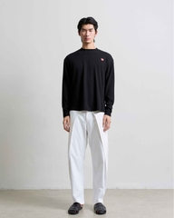 S2 Long-Sleeve Textured Ribbed T-Shirt