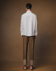 Yan Cuffed Pleated Trousers