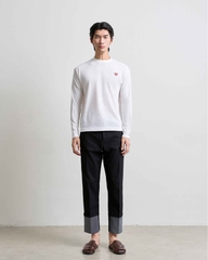 S2 Long-Sleeve Textured Ribbed T-Shirt